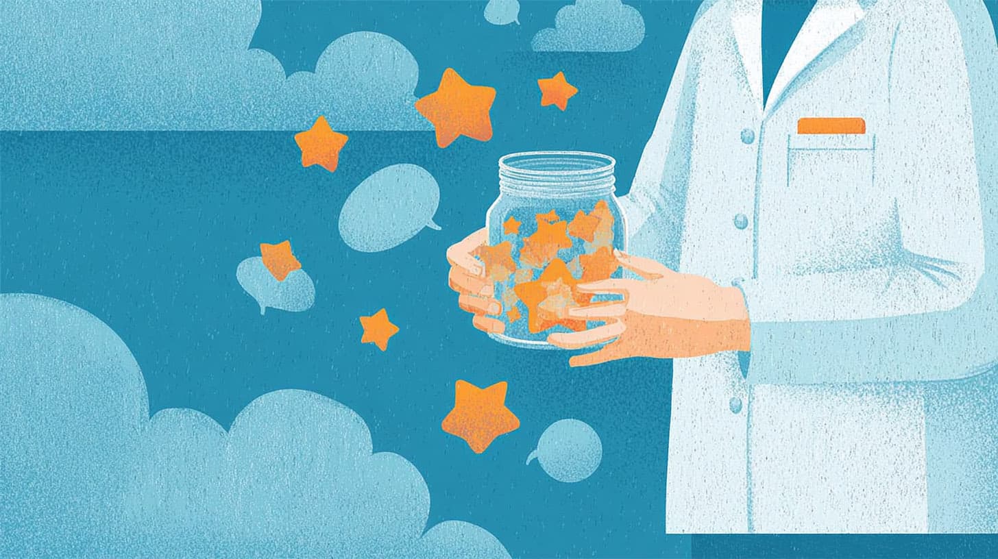 Dental practice case study illustration
