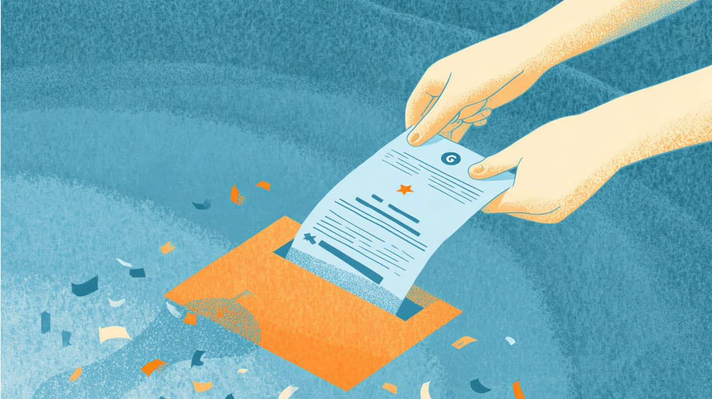 Illustration of managing and flagging Google reviews