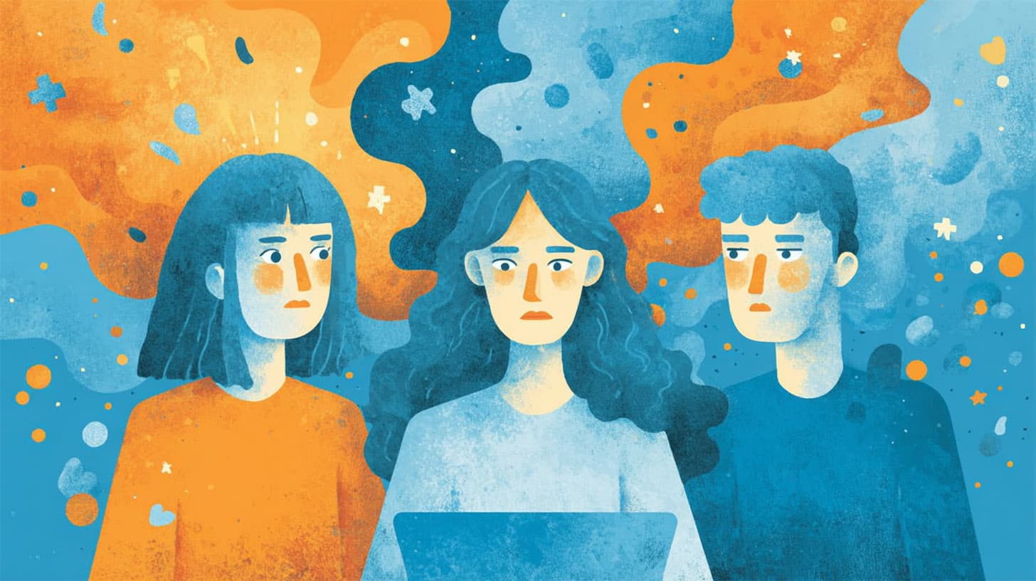 Illustration des segments NPS montrant les promoteurs, les passifs et les detracteurs